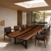 Custom Black Walnut Black Black River Conference Tables BCT009