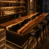 Custom Led Bar Top with Black epoxy