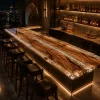 Custom Led Bar Top with White epoxy