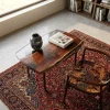 Custom Black Walnut Live Edge Epoxy End Tables with Crystal Clear Epoxy BWE004