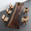 Designer Black Walnut Epoxy Live Edge Table product BWE017