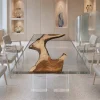 Premium custom Epoxy Table Top made from Walnut Live Edge SKU CET004