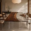 Designer Live Edge Epoxy Table Top made with Walnut reference CET009