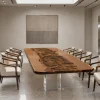 Custom French Poplar Live Edge Table Conference Tables FCT009