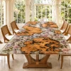 Made-to-order Live Edge.Epoxy Resin Flower Table in Burl and Crystal Clear epoxy resin model FL030
