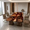 Luxury Lava Epoxy Conference Table crafted from SKU LT013