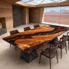Premium custom Lava Epoxy Table SKU LT014