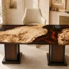 Made-to-order Lava Epoxy Office Table in model LT022