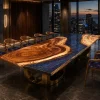 Custom Walnut Galaxy Galaxy River Conference Tables WCT015