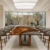 Custom Walnut Grey Live Edge Table Conference Tables WCT061