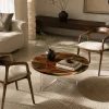 Custom Walnut Other Epoxy Coffee Tables with Crystal Clear Epoxy WECT023