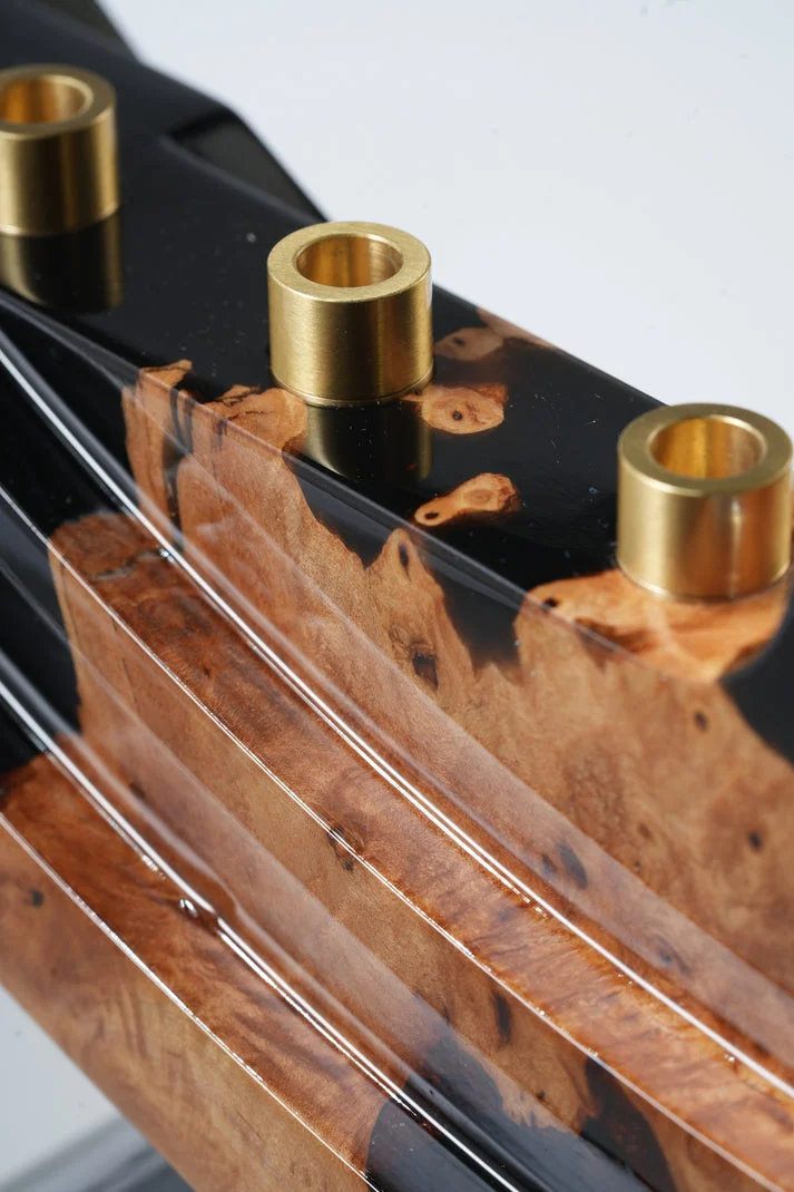 Epoxy Candle Holders Black-ECH001 Details